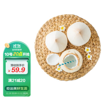  京鲜生 泰国进口椰青 椰子 9个原箱装