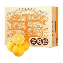 褚氏农业 云冠橙 XL级 5kg（单果170g）