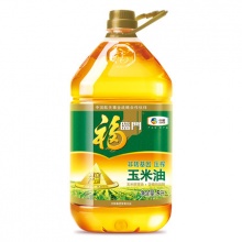 福临门 非转基因 黄金产地玉米油5L