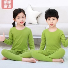 嘟童话 儿童保暖内衣套装