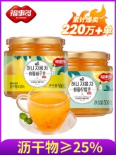 福事多 蜂蜜柚子茶500g*2瓶