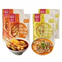 川娃子 麻辣钵钵鸡调料180g*2袋+酸汤肥牛调味料120g*2袋