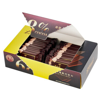 金帝 68%纯黑巧克力礼盒 100g