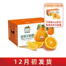农夫山泉 纽荷尔脐橙 5kg装