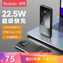yoobao羽博 充电宝10000毫安