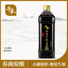 千禾 春曲原酿 零添加生抽 1L