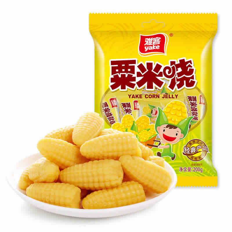 雅客.玉米软糖200g*2袋