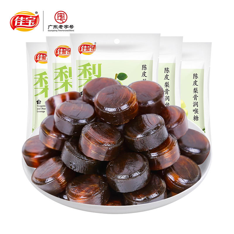 佳宝.陈皮梨膏润喉糖15g*5袋