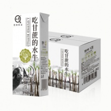 认养吃甘蔗的水牛奶整箱200g*10盒装