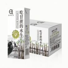 认养吃甘蔗的水牛奶整箱200g*10盒装