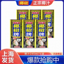 椰树牌 椰汁245ml*6盒