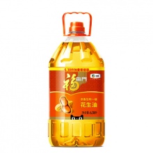 福临门 浓香压榨一级花生油 6.38L