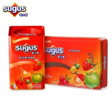 sugus 瑞士糖 混合水果味 550g*2桶铁盒装