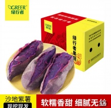绿行者  紫薯中果5斤