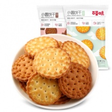 百草味 小圆饼干100g袋