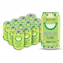 bubly微笑趣泡  蜜柚味气泡水330ml*12罐