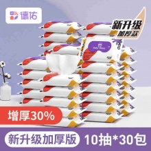 德佑　加厚湿纸巾10包*10片