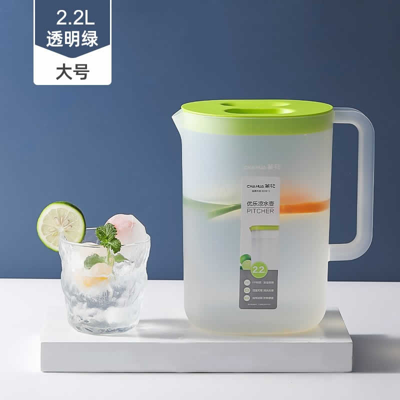 茶花 冷水壶塑料 2.2L
