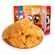 水军 糯米锅巴零食138g*4袋