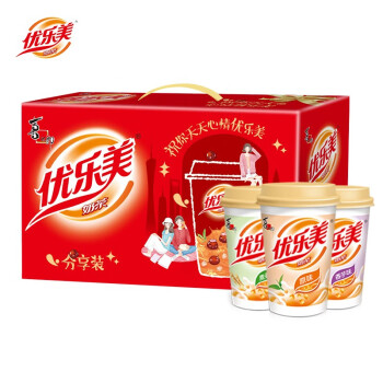 优乐美  椰果奶茶80克*15杯