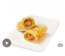 粮全其美 葱香味手抓饼100g*20片