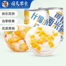华味亨 黄桃西米露罐头312g*3罐
