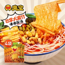 臭宝 沸沸原汤螺蛳粉 大片腐竹300g*4袋
