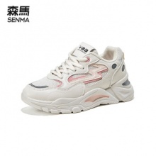 森馬 女鞋米粉色 