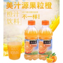 可口可乐 美汁源果粒橙300ml*6瓶
