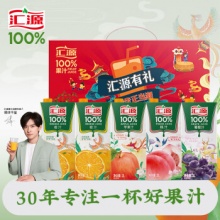 汇源  臻贵礼盒 100%果汁1Lx5盒