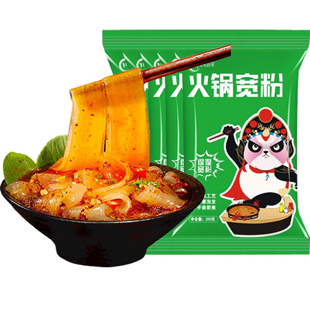 川宝的厨房火锅宽粉250gx5袋