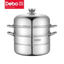 Debo 德铂奥格斯堡不锈钢双层蒸汤锅