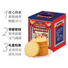 比比赞 草原鲜乳大饼礼盒 1080g