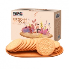 好吃点 美味早茶饼800g