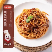 小熊驾到  黑椒牛肉意面215g*1盒