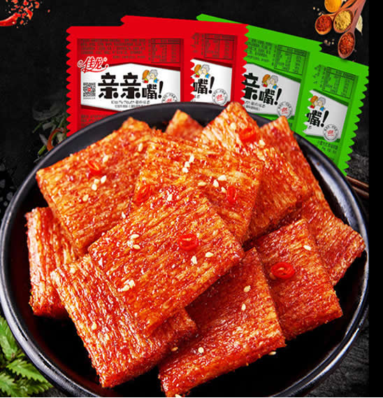 佳龙 亲亲嘴辣条40片