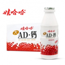 娃哈哈 AD钙奶草莓味220g*24瓶