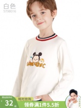 迪士尼 儿童长袖t恤