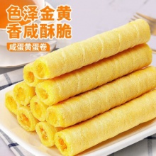 比比赞 咸蛋黄蛋卷600g/箱