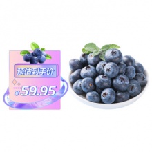 京鲜生 云南蓝莓125g*4盒 