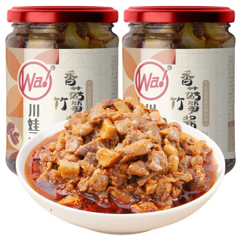 川娃子 香菇竹笋酱230g *2瓶