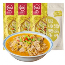 川娃子 酸汤肥牛调味料 120g*3袋