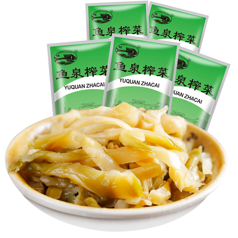 鱼泉 美味榨菜小包装15g*40袋