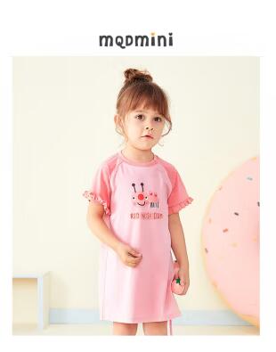 MQD 马骑顿 儿童T恤连衣裙