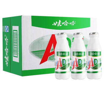 娃哈哈 AD钙奶 原味220g*24瓶