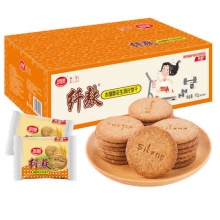 思朗 纤麸 粗粮消化饼干 760g 