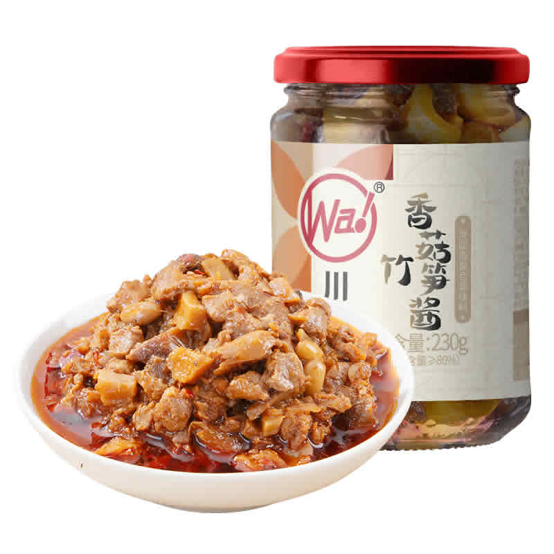 川娃子 香菇竹笋酱230g 