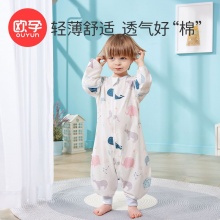 欧孕 婴儿夏季薄款睡袋