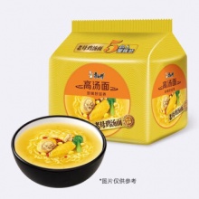 康师傅 汤好喝系列老母鸡汤面*五连包