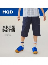 MQD 男童夏装新款工装七分裤